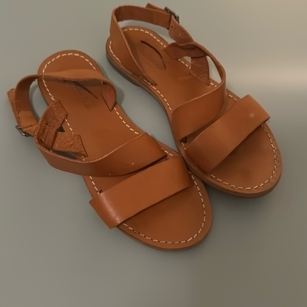 Madewell brown leather sandals